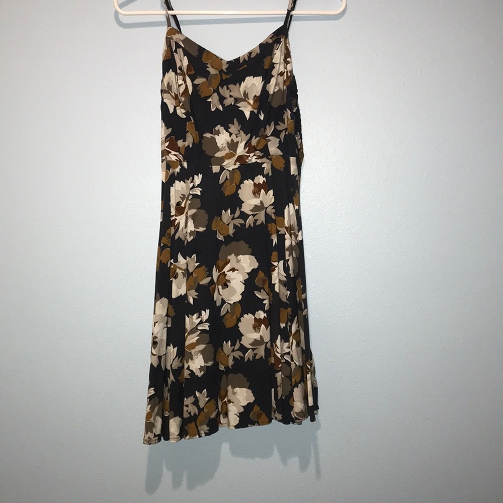 Flowered sun dress